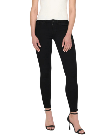 Only Kendell Mid Waist Skinny Fit Jeans