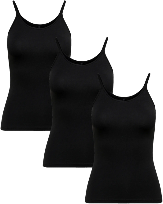 Only Spaghettitop 3er Pack