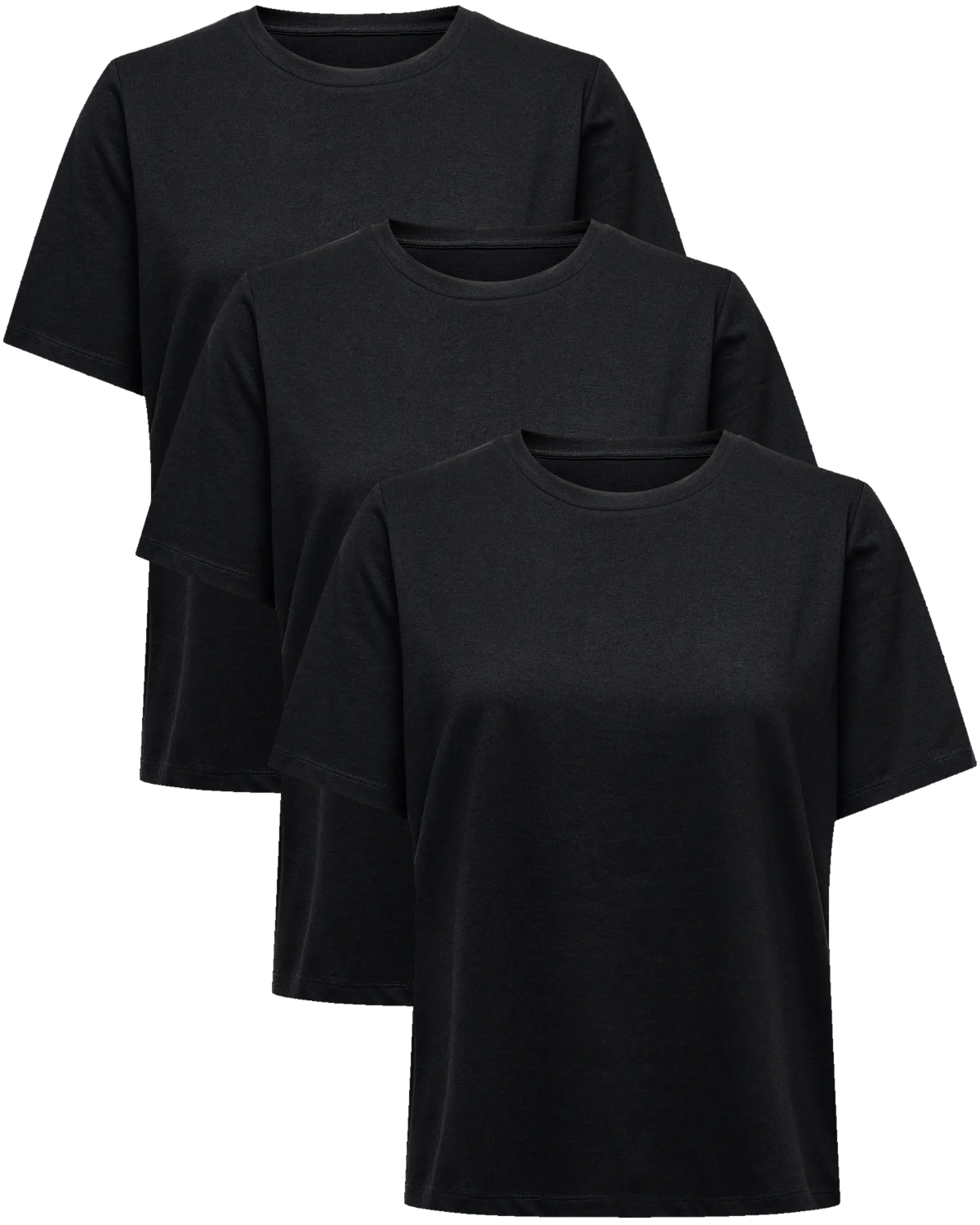 Only Basic T-Shirt O-Neck 3er Pack
