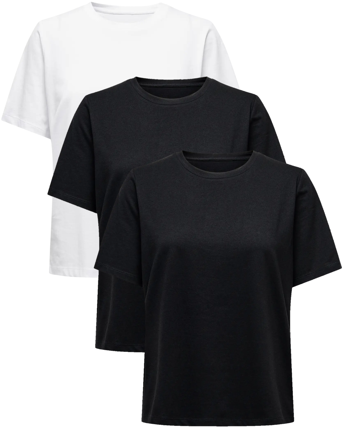Only Basic T-Shirt O-Neck 3er Pack