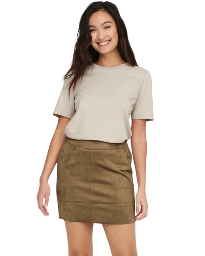 Only Basic T-Shirt in Unifarben