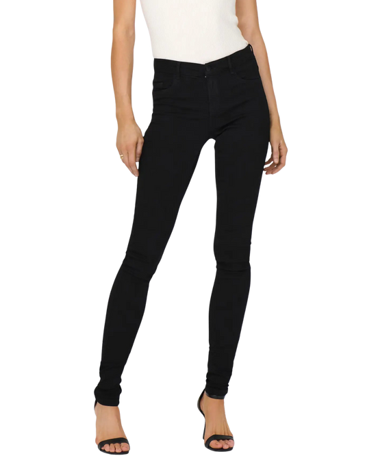 Only Rain Mid Waist Regular Skinny Jeans