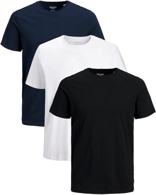 Jack & Jones 3er-Pack Big Size Basic T-Shirts