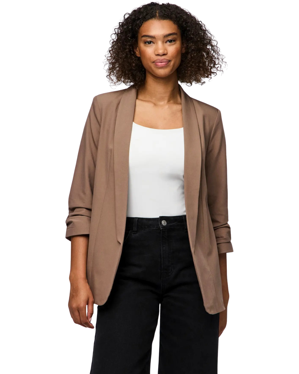 Pieces 3/4 Oversize-Blazer