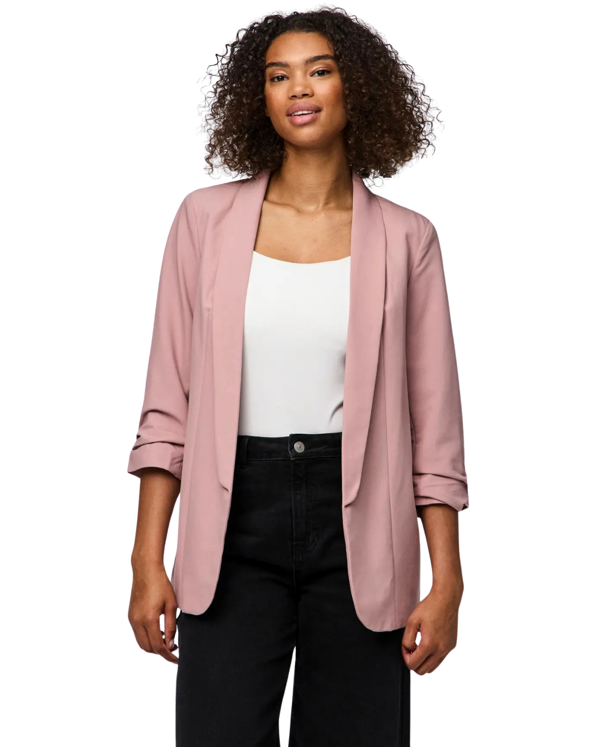 Pieces 3/4 Oversize-Blazer