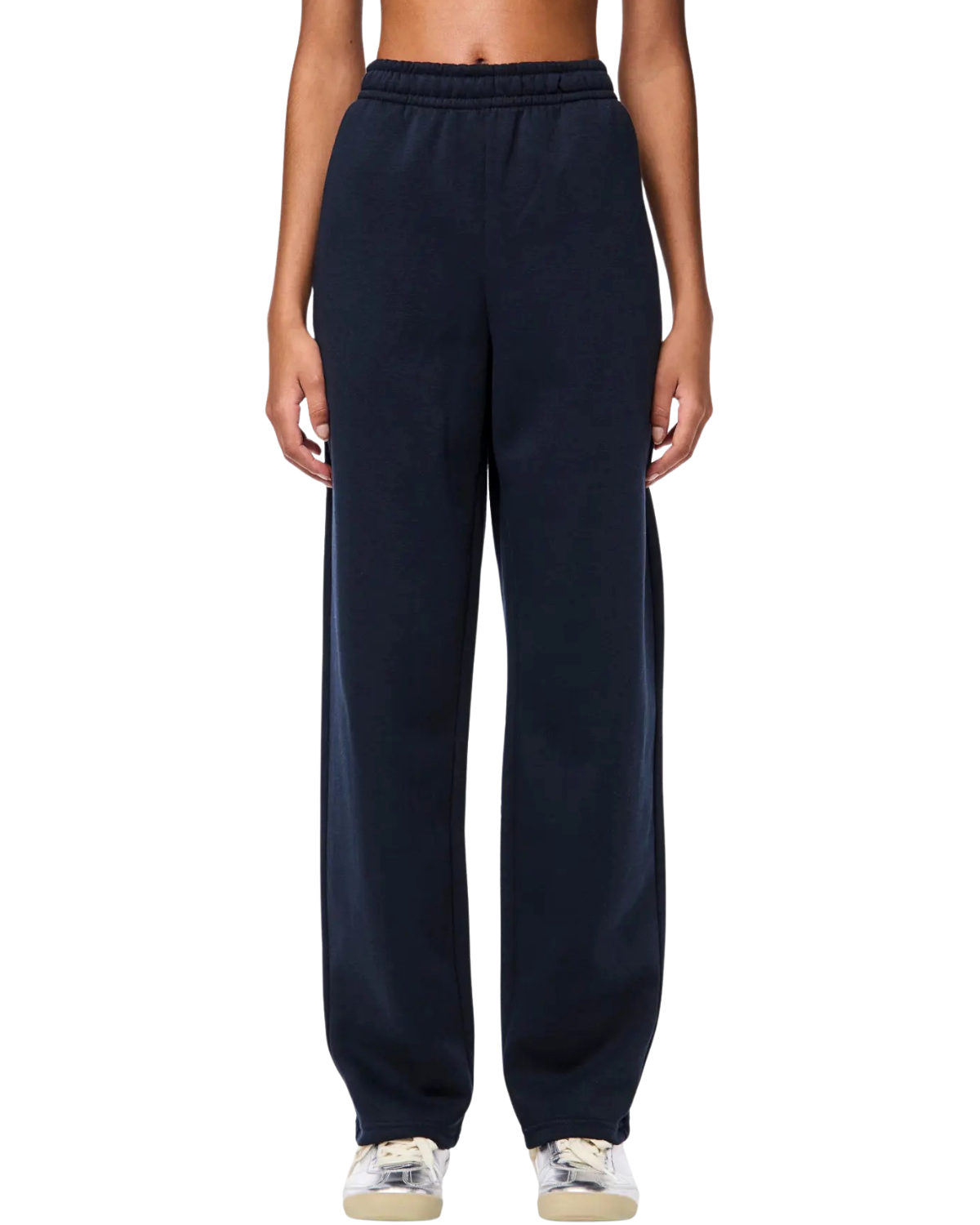 Pieces Sweathose breite Jogginghose