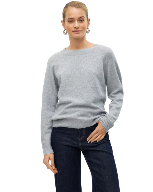 Vero Moda O-Neck Strick-Pullover
