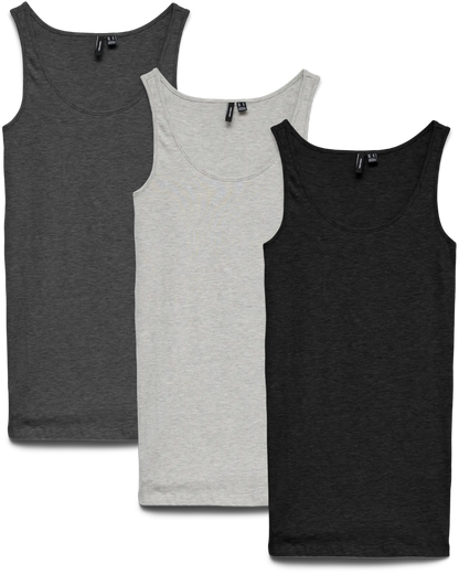 Vero Moda Basic Tank Top 3er Pack