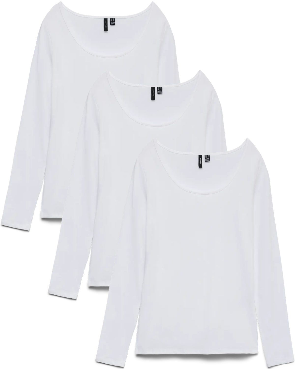 Vero Moda Basic Langarmshirt 3er Pack
