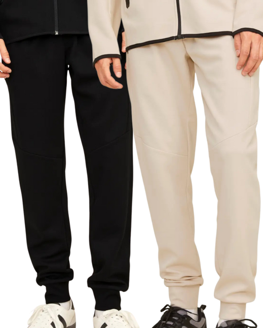 Jack & Jones Jogginghose sportliche Hosen im Doppelpack